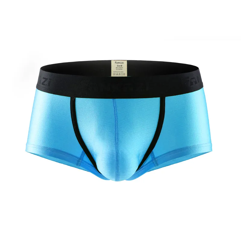 Breathable Mens Ice Silk Boxer Compression Shorts Men With U Convex Design  And Soft Nylon Fabric From Hsaiiou, $9.84