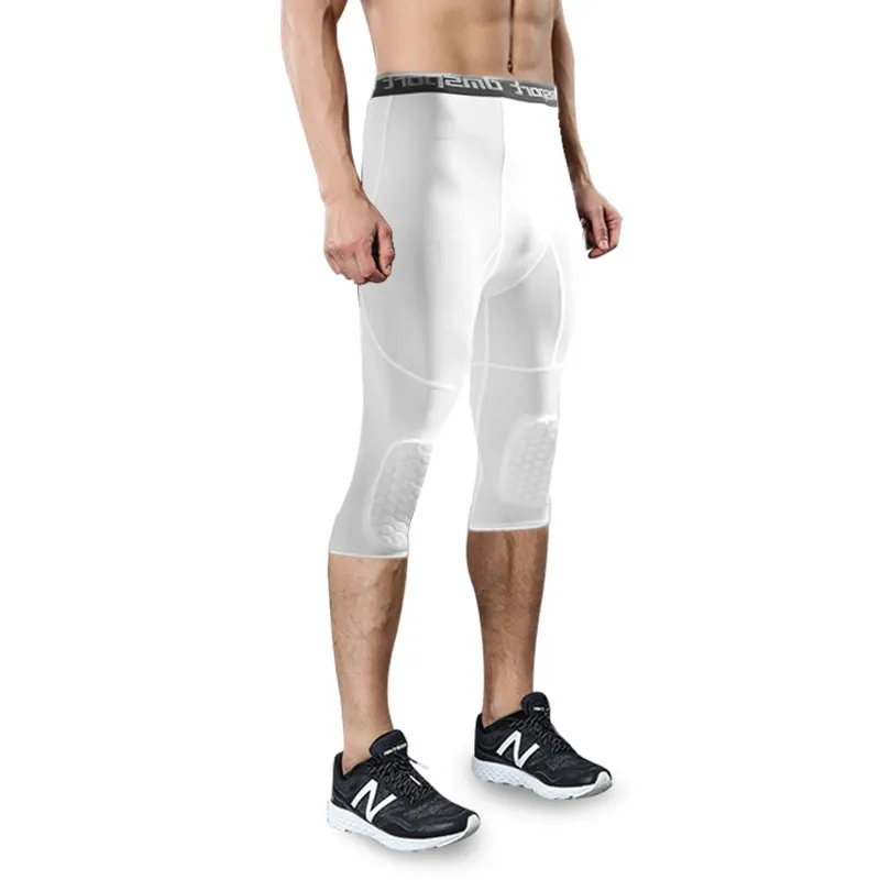 Basketball Tights 3/4 Compression Pants For Men