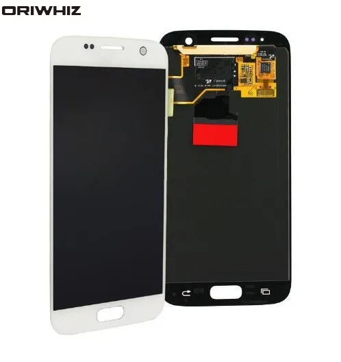 Dokunmatik Ekran Sayısallaştırıcı Meclisi Yedek Tamir Bölüm ile Samsung LCD Ekran G930F Screen Display için ORIWHIZ için Samsung Galaxy S7 LCD