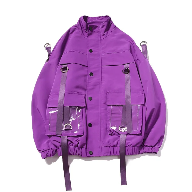 Mens Casual Military Jacket - Stylish Windbreaker with