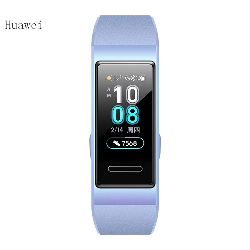 Original Huawei Band 3 Smart Bracelet Heart Rate Monitor Smart Watch Sports Tracker Fitness Waterproof Smart Wristwatch For Android iPhone