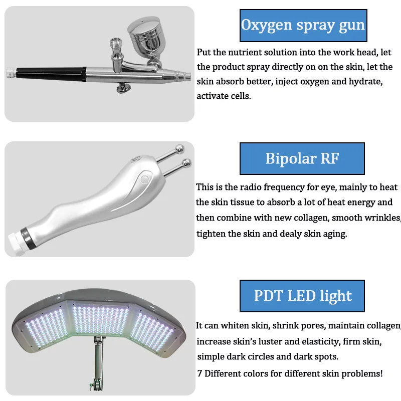 8 Handles Hydro Dermabrasion Facial Machine Aqua Peel Microdermabrasion