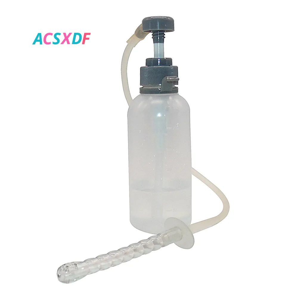 ACSXDF 300ml Anal Cleaner Vagina Wash Bottle Sexleksaker för kvinnor och män Hälsa Dina par