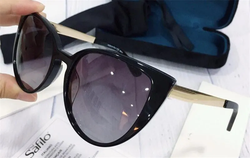 Новые продажи моды дизайнер солнцезащитные очки 3816 Cat кадр глаз Особенности доска материал популярный простой стиль высочайшего качества UV400