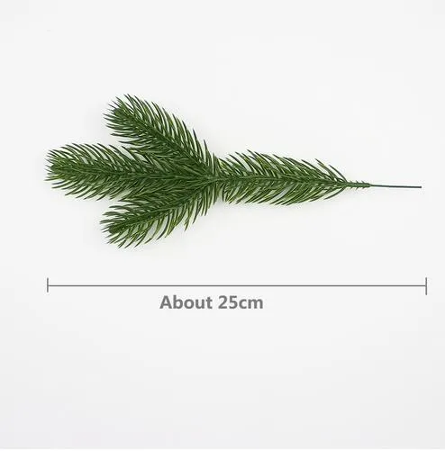 Artificial Pine Branches For Xmas Tree Decor GB741: Realistic Fake