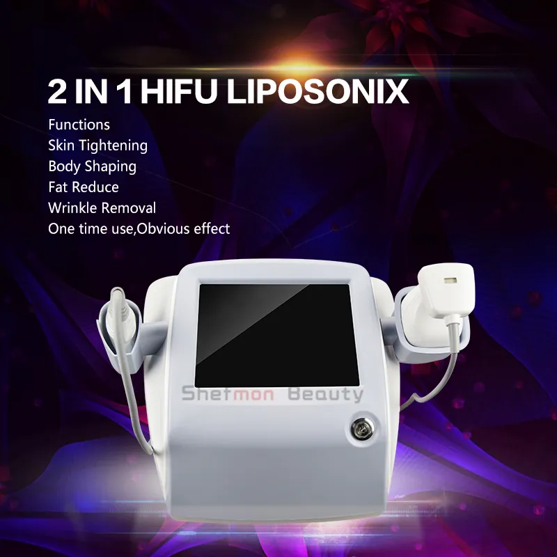 Machine de beauté du visage Liposonix Hifu, appareil amincissant pour raffermir la peau, dissolvant de rides pour usage promotionnel en salon ou en clinique