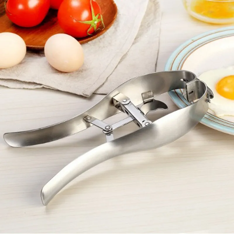 Яиц из нержавеющей стали яйцо оболочки инструменты кухня гаджет быстрые яйца OpenShell артефакт домашнее магическое открытие устройства инструмент BH2811 TQQ