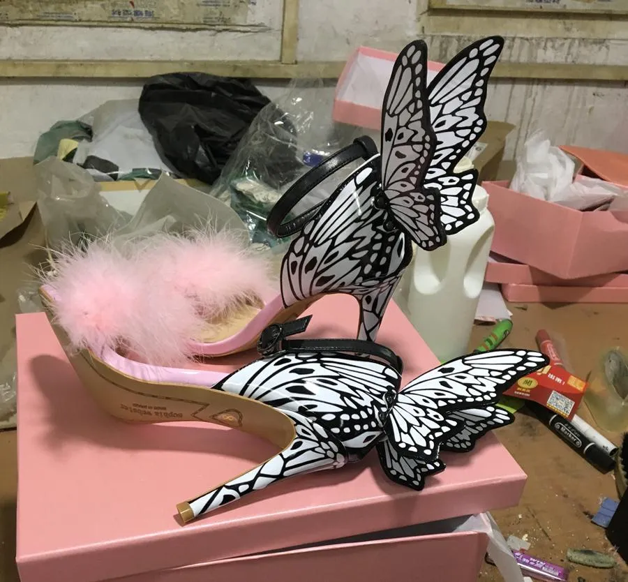 Butterfly wing shoes on sale