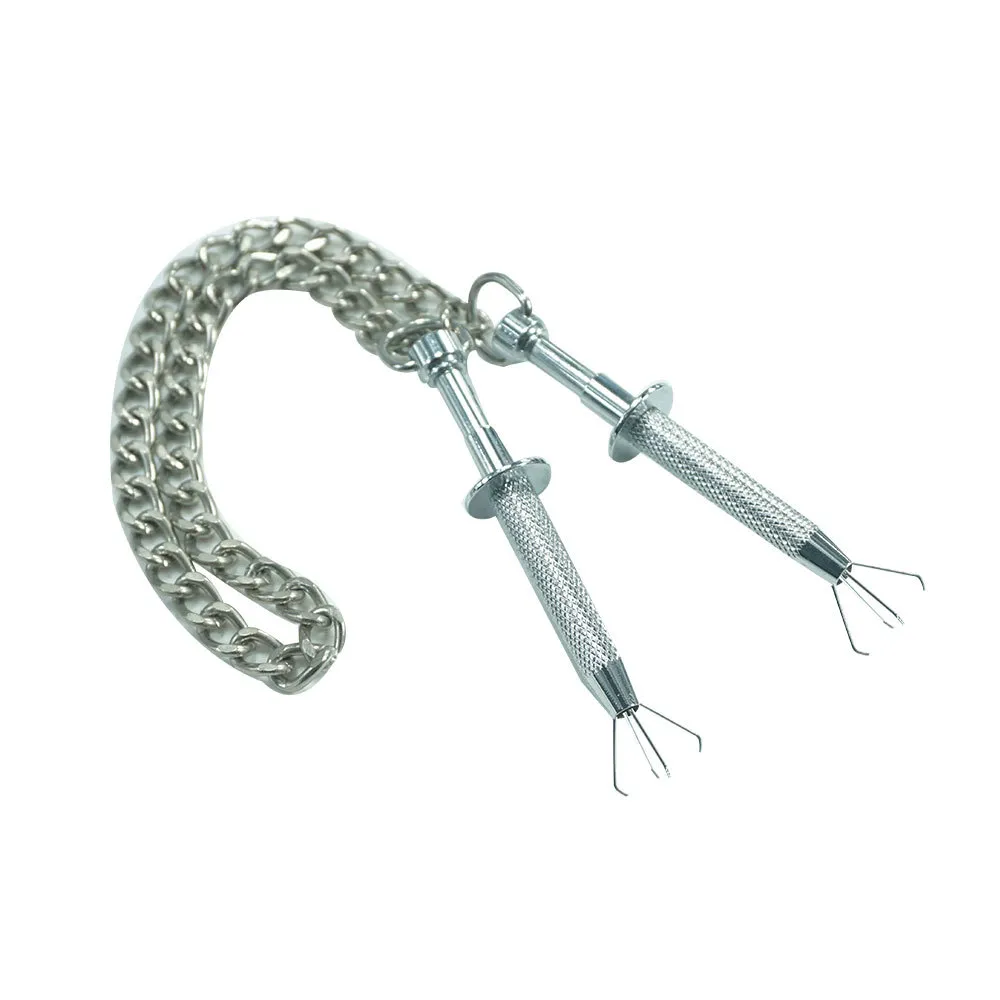 Paire De Pinces à Seins Réglables – Pour Jeux BDSM/torture, Clips De Retenue, Neuf Sans Marque