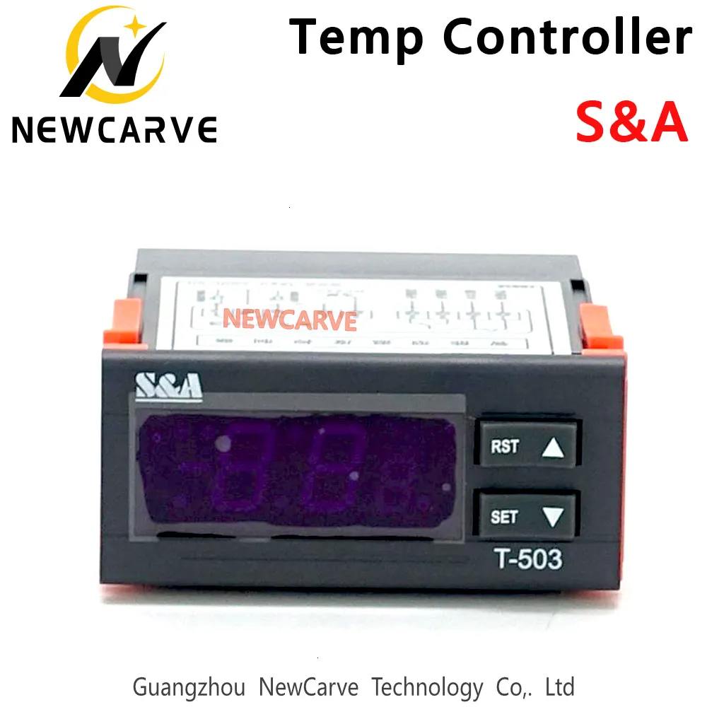 SA Sıcaklık Kontrol Ekran T-503, T-504 sanayi suyu serin soğutucu CW3000 CW5000 CW5200 T-506