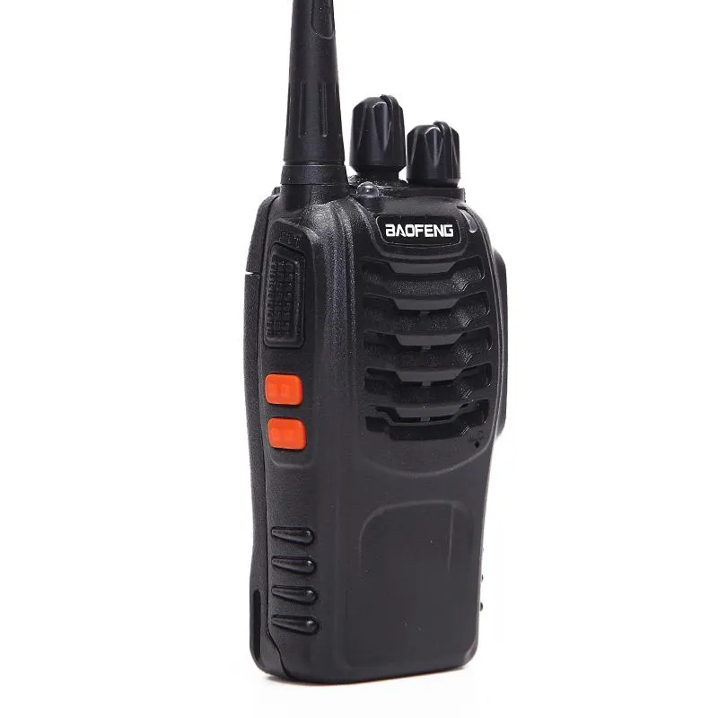 Walkie-talkie émetteur-récepteur Radio bidirectionnel, Interphone portable, portée de conversation 3-5KM, BF-888S, 10 pièces