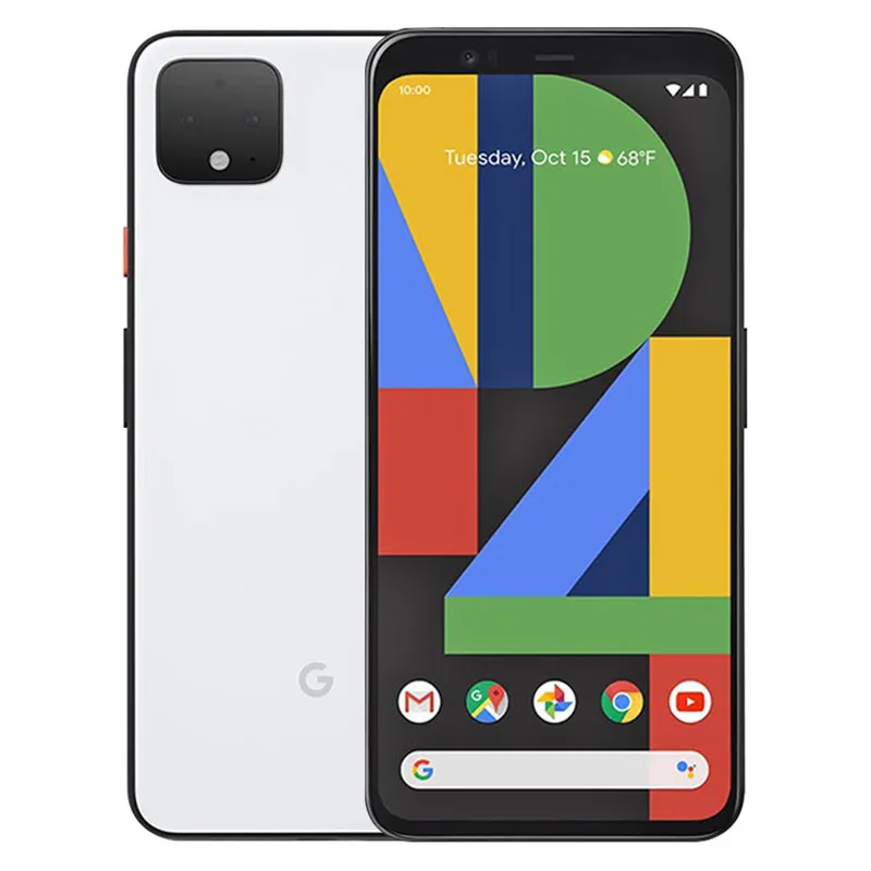 Originale Google Pixel 4 XL 4G telefono cellulare LTE 6GB RAM 64GB 128GB ROM Snapdragon 855 Octa Core Android 6.3 "OLED Schermo OLED 16MP Face id Smart Mobile