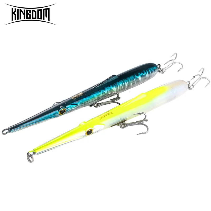 Kingdom Stylo Needle Fishing Lures 205mm 130mm Stickbait Pencil