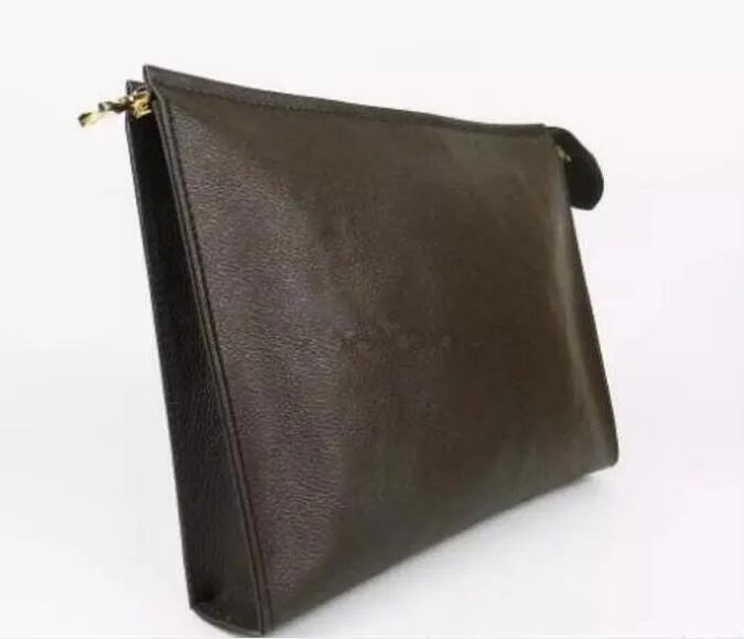 modeväskor Nytt resor Toalettpåse 26 cm Skydd Smink Clutch Dam Vattentät Kosmetik För Dam + Dust Bag