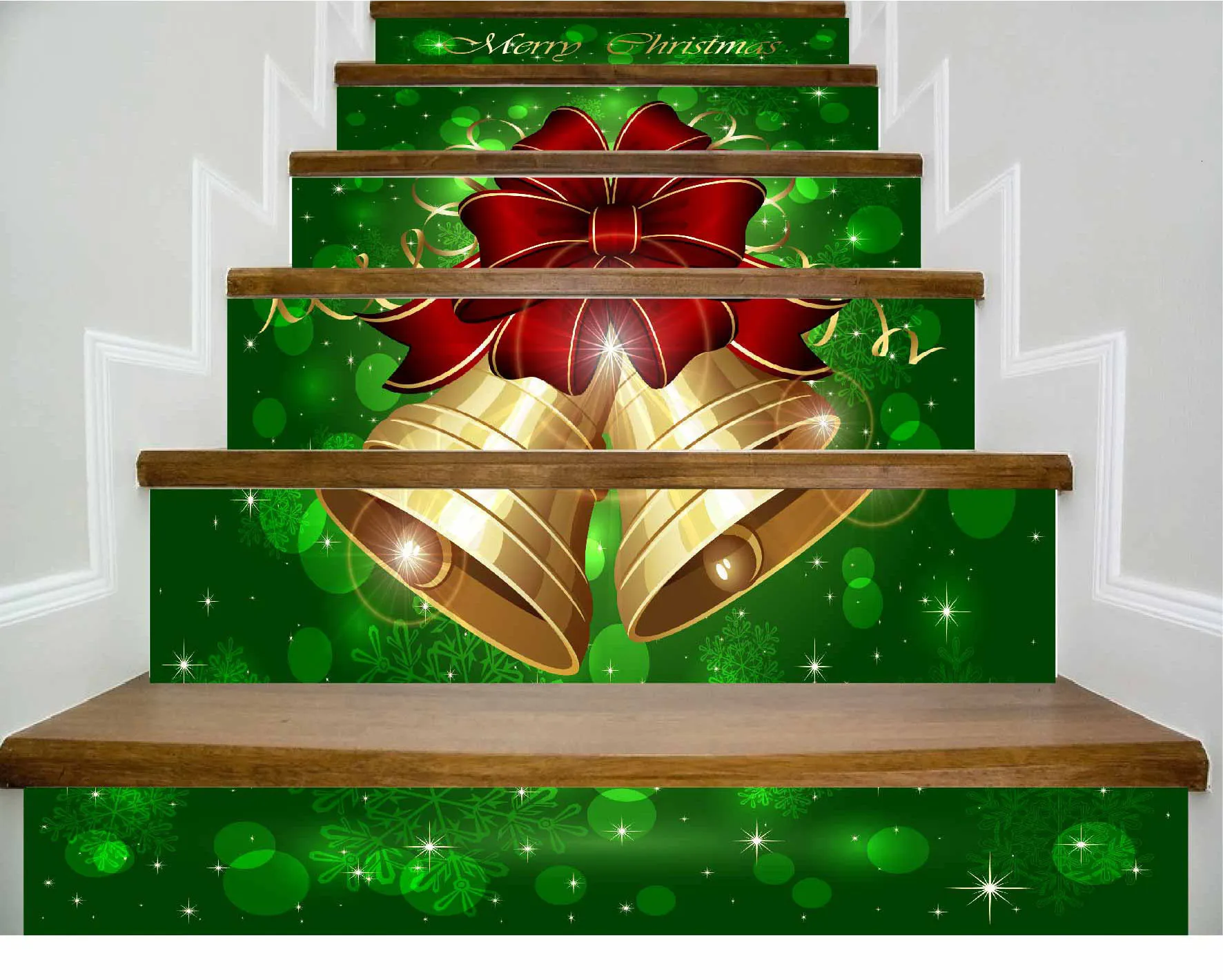 Leben Sie mit der eigenen Familie, Dekoration, 3D-Treppenaufkleber, da hohe, klare Stufen eingefügt werden können. Landzuschüsse können Aufkleber Lt045 verschieben
