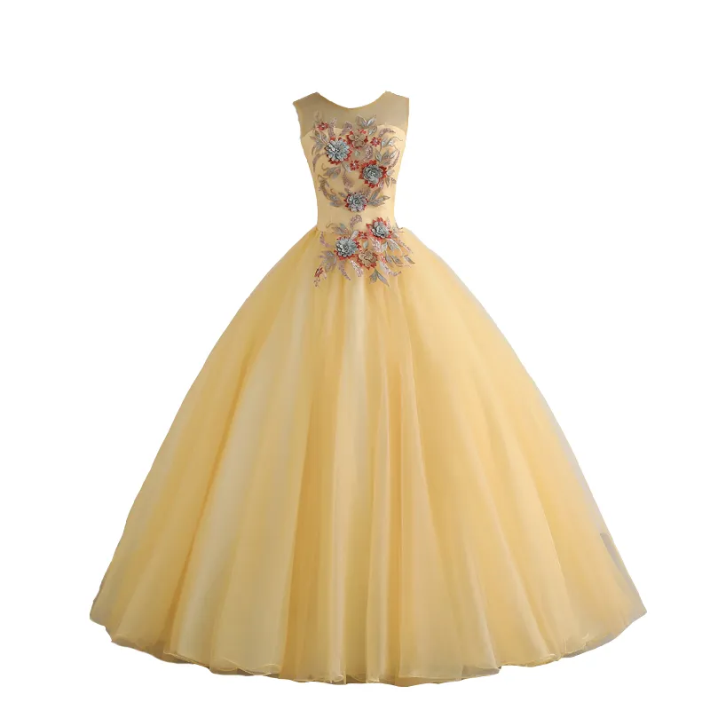 fairy dress yellow Do Long GREEN FAIRY DRESS main image 1