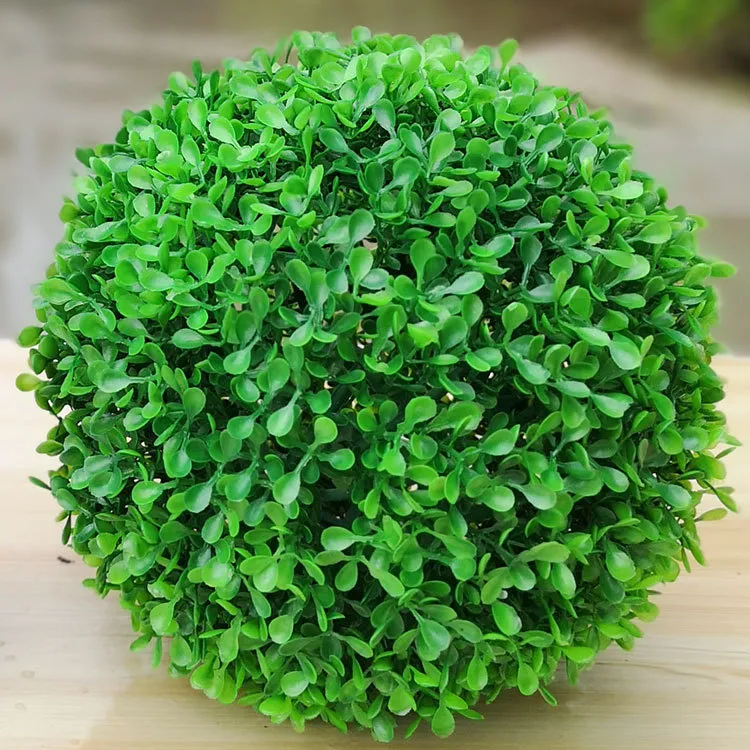 Green Artificial Greenery Plant Ball Topiary Tree Boxwood Wedding Party  Home Outdoor Decoration Plants Plastic Grass Balls Manmade House Accents  From Lixin2018, $1.47