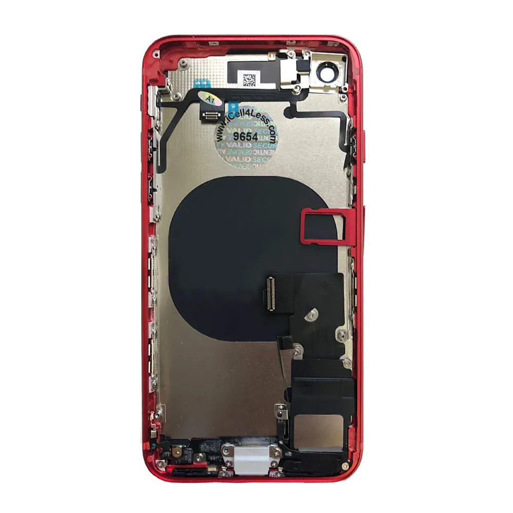 30pcs Tam Konut Flex Kablo Parçaları Meclis ile IPhone 8 8 Artı Geri Orta Çerçeve Şasi Pil Kapı Arka Kapak Body