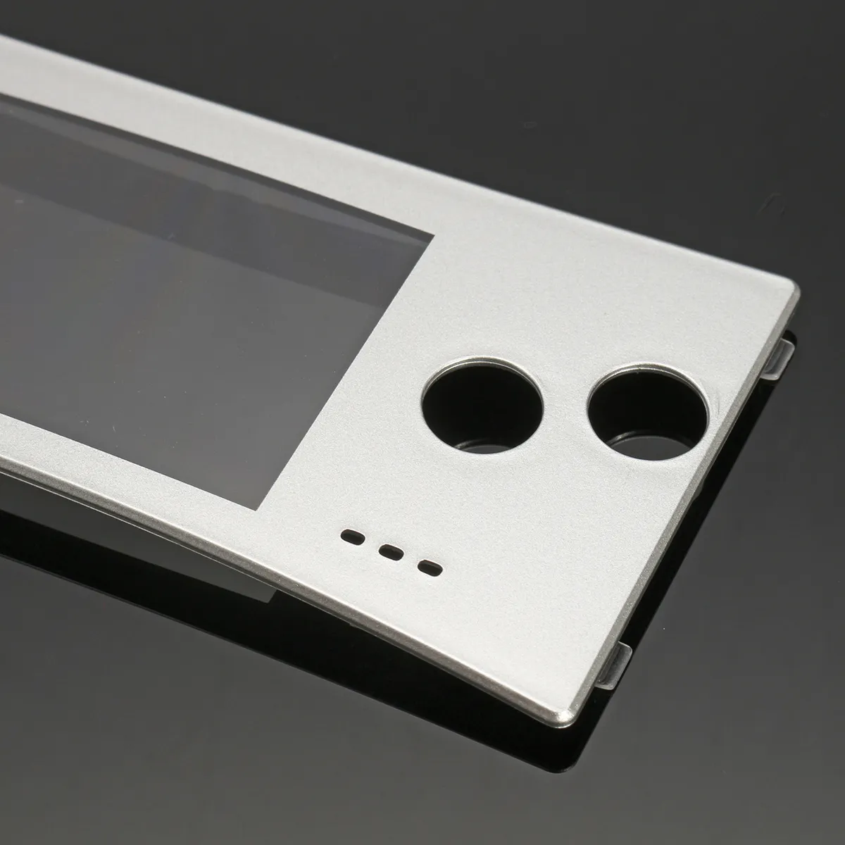 Silver Replacement Front Housing Shell Case for Nintendo Game Boy Micro ...