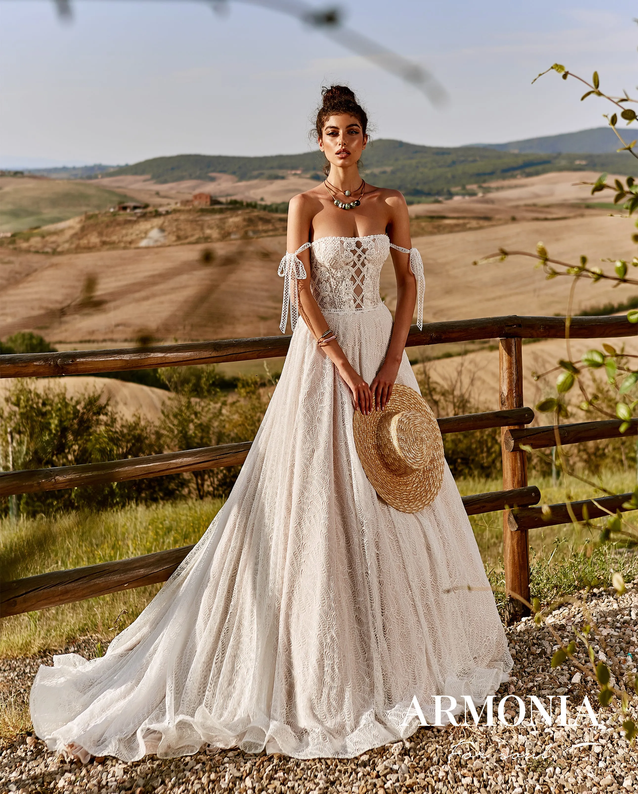 armonia boho wedding dress Newest Bohemian Tmarmonia A Line Dresses... From Kuaileju, $142.29 Size:child-8 Lace & Beads Abelle backup Let the gowns delicate