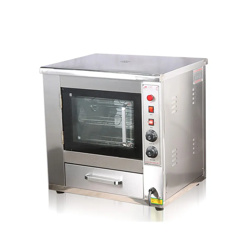 Sıcak satış paslanmaz çelik tatlı patatesli mısır kavurma makinesi 360 derece rotasyon elektrikli kızartma tatlı patates makinesi