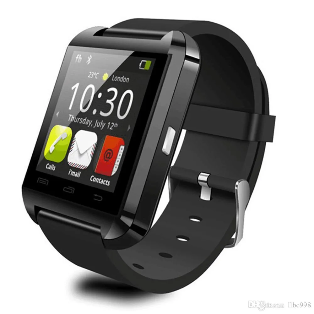 U8 Bluetooth Smart Watch Touch Wrist WristWatch Smartwatch Smart Watch For Samsung Android With Retail Package From 8 06 DHgate