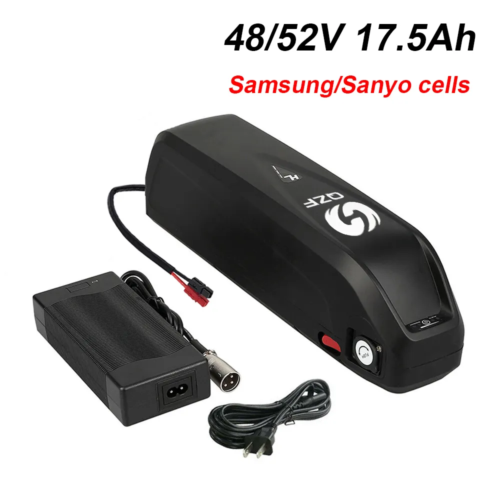 48V / 52V 17.5ah bateria EBOCE Samsung / Sanyo Hailong 3 komórki Elektryczny rower z silnikami USB do 1000W 750W