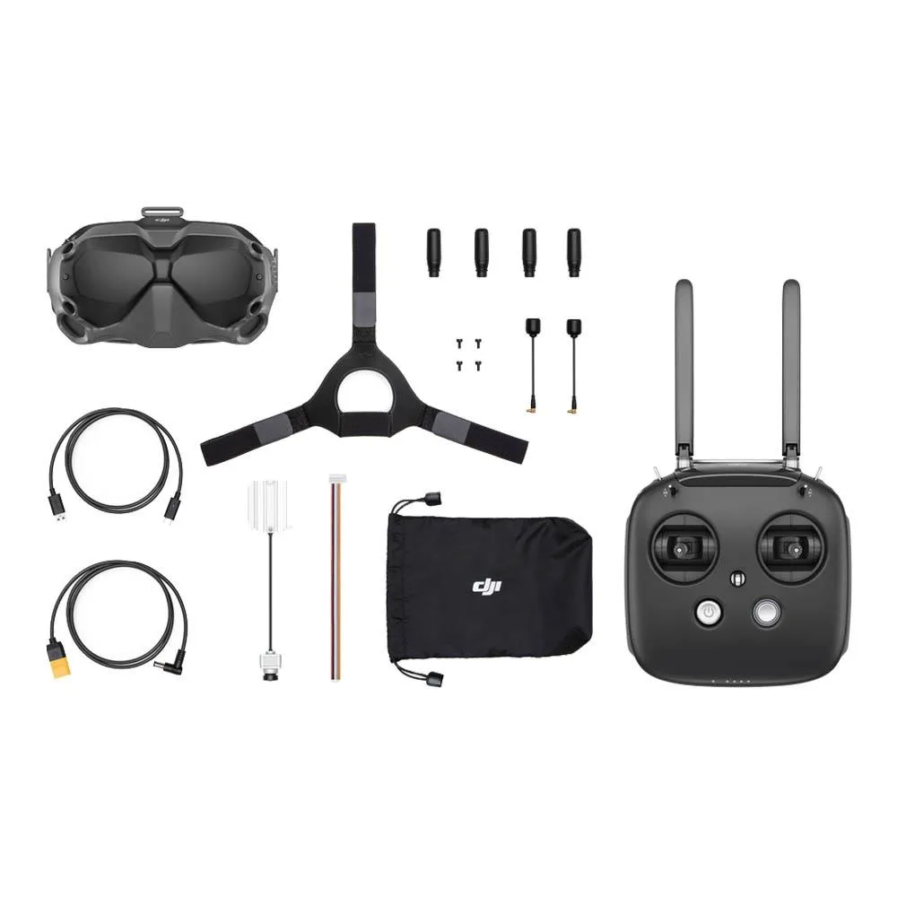 DJI DIGITALE FPV SYSTEEM 4KM RANGE ZENDER 720P * 120FPS FPV VIDEOGOGGLES 5.8G 8CH AIR EENHEID 1080P CAM VOOR RACING DRONE