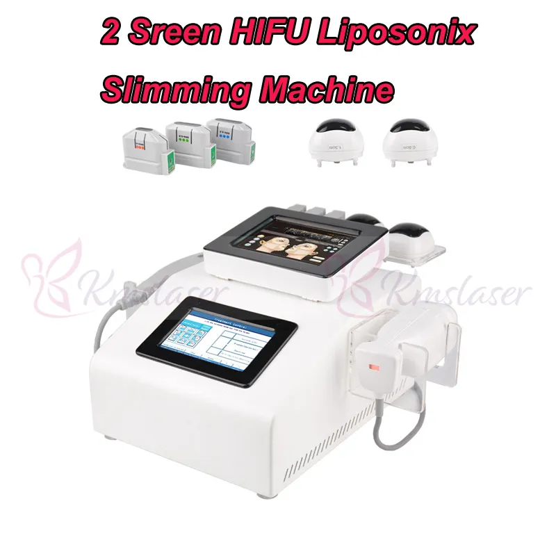 1.5mm 3.0mm 4.5mm HIFU slimming skin rejuvenation freckle removal face lift 8mm and 13mm Liposonix body slim spa salon beauty equipm