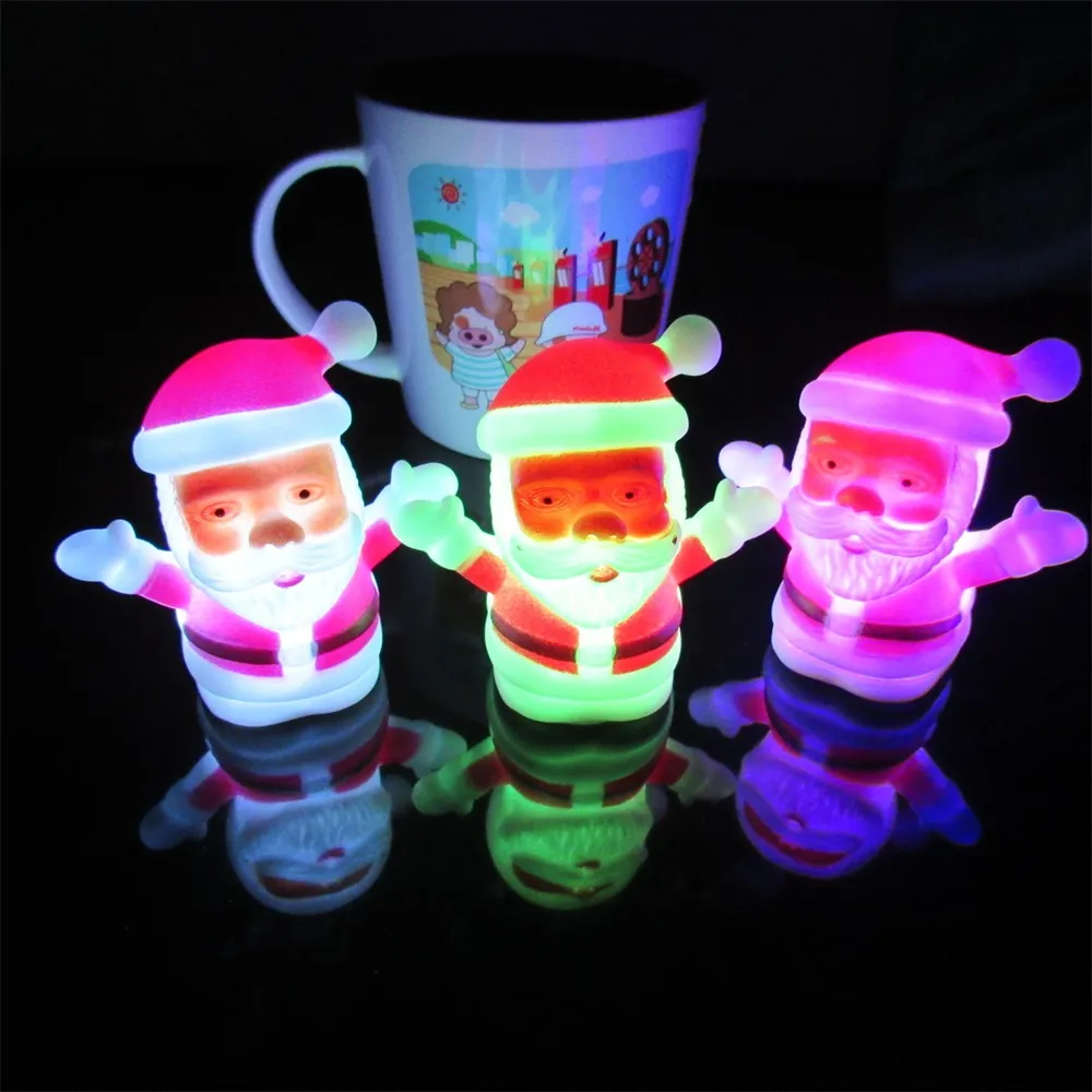 Jueja Christmas Lamp Light Xmas Gift Mini Tafel Leuke Santa Claus LED Decor Nachtlampje