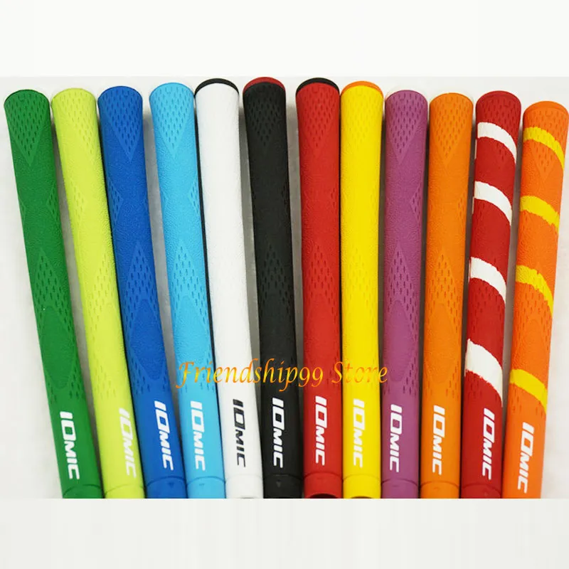 Mens IOMIC Golf Grips High Quality Rubber Golf Clubs Grips Black Colors