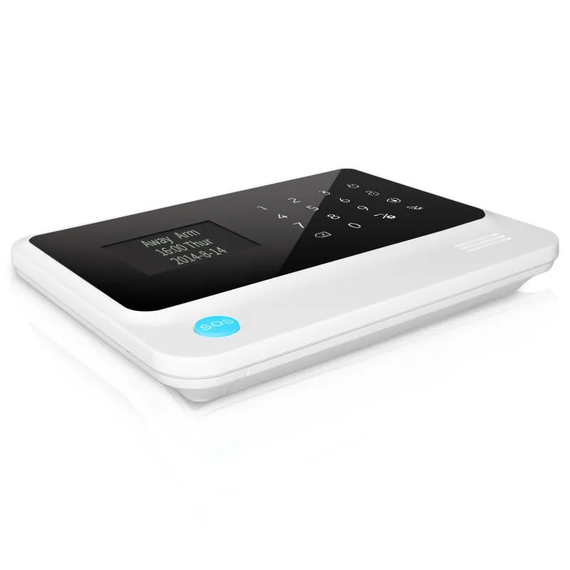 G90B 433mhz WIFI GSM GPRS Alarm Sysyem with Keypad IOS Android APP Remote Control Multiple Language