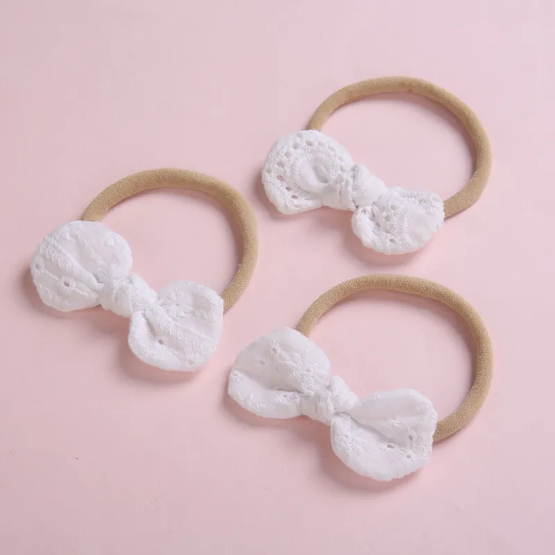 Baby Girls Bows Bouberges Boutique Lace