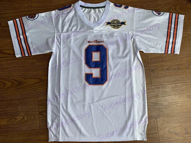 Football Mud Mud Dogs Bourbon Bowl Jersey #9 Bobby 50th