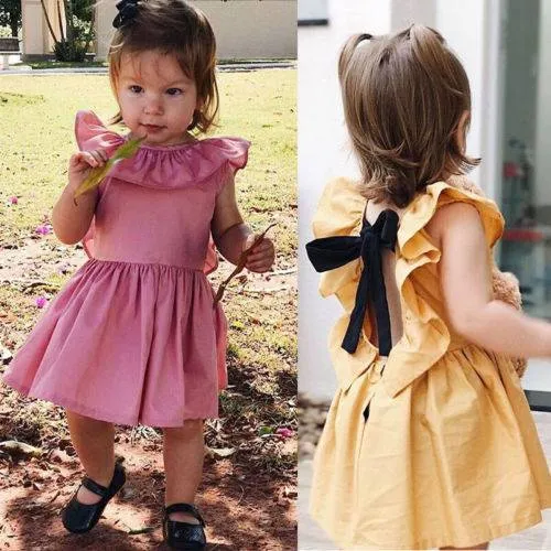 Bambini vestiti da estate neonate per 3 anni bambina vestito della bretella del vestito della principessa Children vestido vestiti della ragazza sundress abbigliamento bambino 1-5T