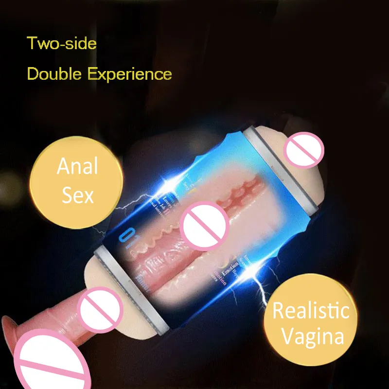 Male Masturbator Dual Channel Vagina Anal Real... From Gou06, $10.92 |  DHgate.Com