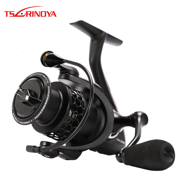 Tsurinoya na 2000 3000 3000 4000 5000 9BB 5.2: 1 Stosunek Grare Wkłady rybackie Saltwater Reel Lekki kołowrotek wędkarski T191015