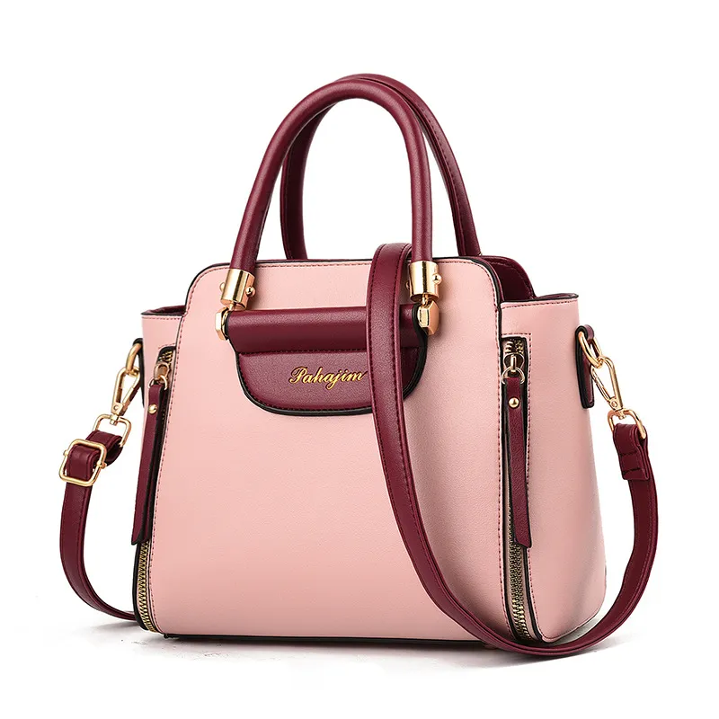 Torby lady 2020 nowe modne torebki hit kolor przenośna duża torba europejska torba na ramię messenger torby