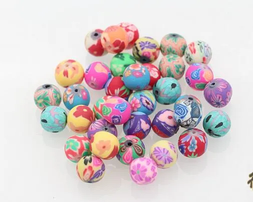 Hot Sale Polymer Clay Beads Mixed Colors, 10mm Length For Jewelry Fittings,  Troll Bead Necklaces From Charm_girls, $7.68