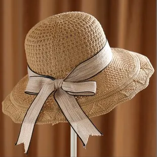 Fashion- Chapéu de Bowler com grandes beirais e beirais são tecidos com fio de algodão de alta qualidade para criar um sóis casual e elegante