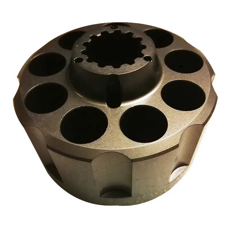 Bloc-cylindres YC35 - 6 pièces de pompe hydraulique pour la réparation des pièces de moteur de marche de l'excavatrice Yuchai