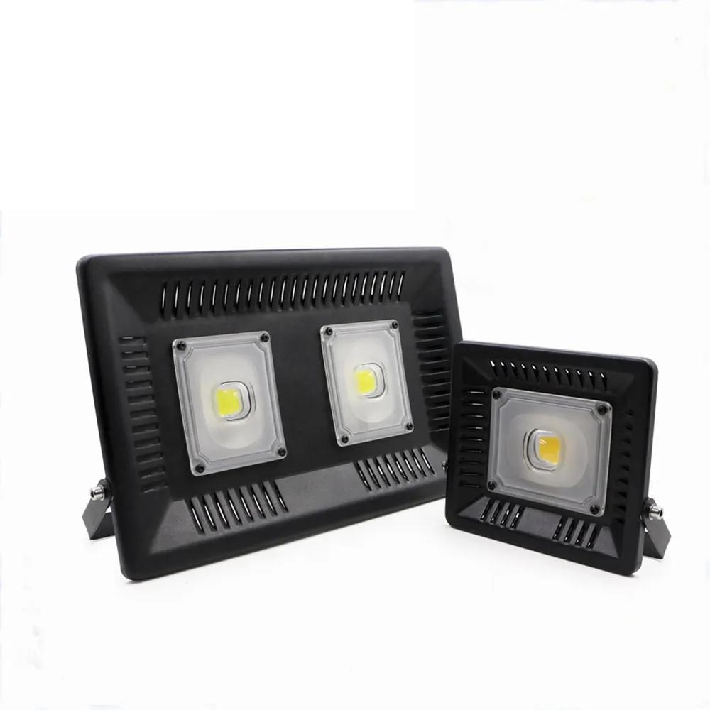 Vattentät IP65 Floodlights Outdoor Wall Garden Spot Refletor Exteriörlampa 50W 100W Inomhus LED Flood Light