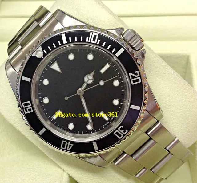 Original Box Certificate Mens Watches 14060m 40mm rostfritt stål Asien 2813 Movement Automatic288f