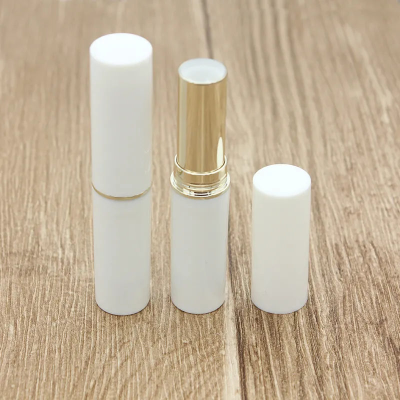 2.8g Cosmetic Empty Chapstick Bottle Lip Balm Tubes homemade Lipstick Containers with Gold Silver Inner Tube