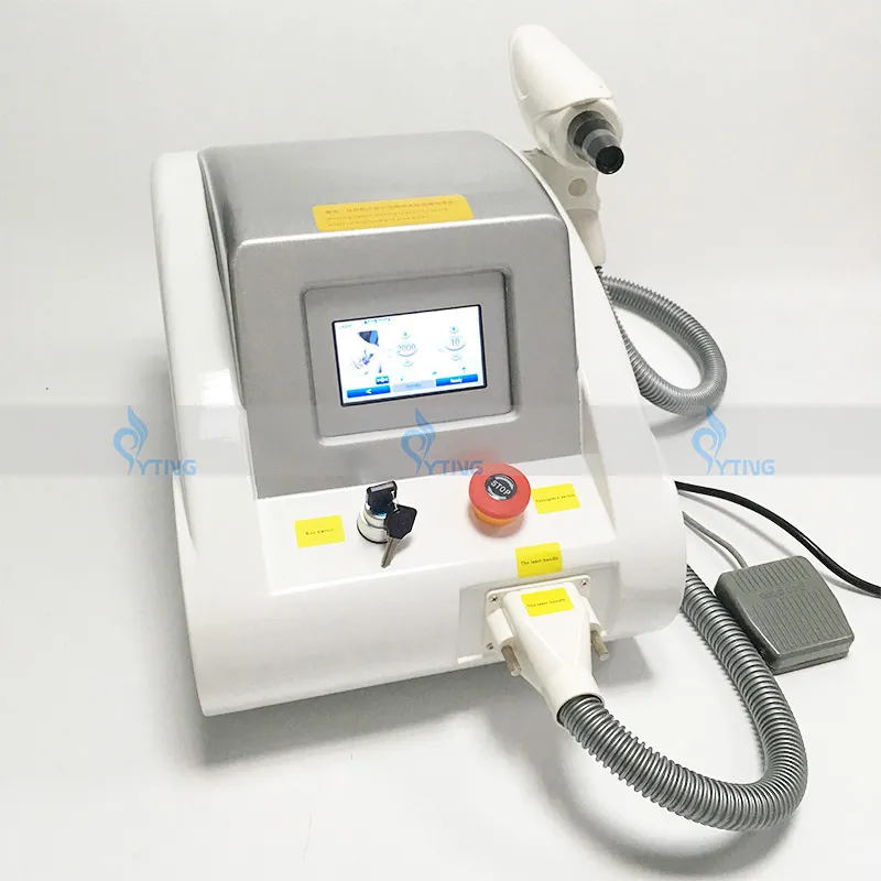 1000W شاشة تعمل باللمس Q Switch ND YAG SPOTS LASER REMOVAL