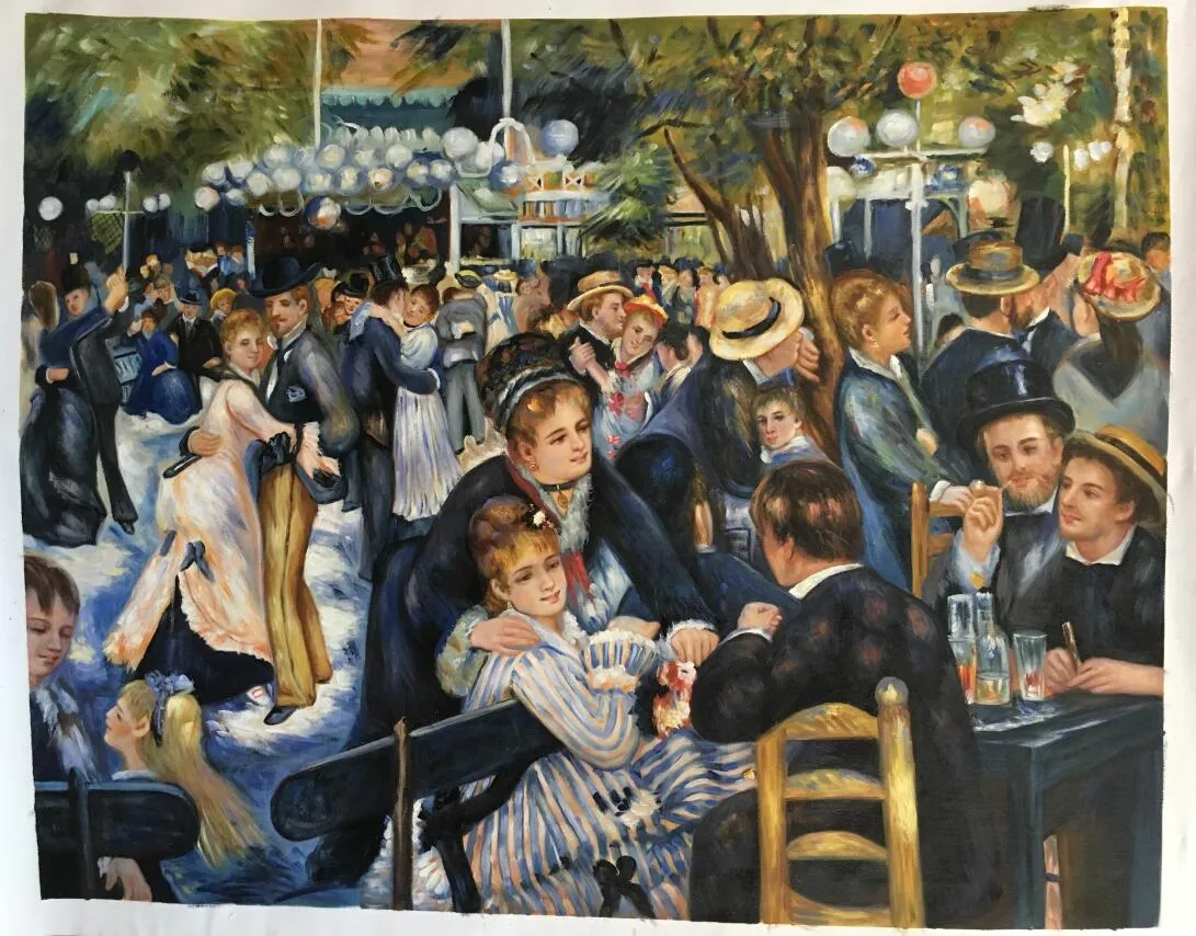 Pierre Auguste Renoir painting