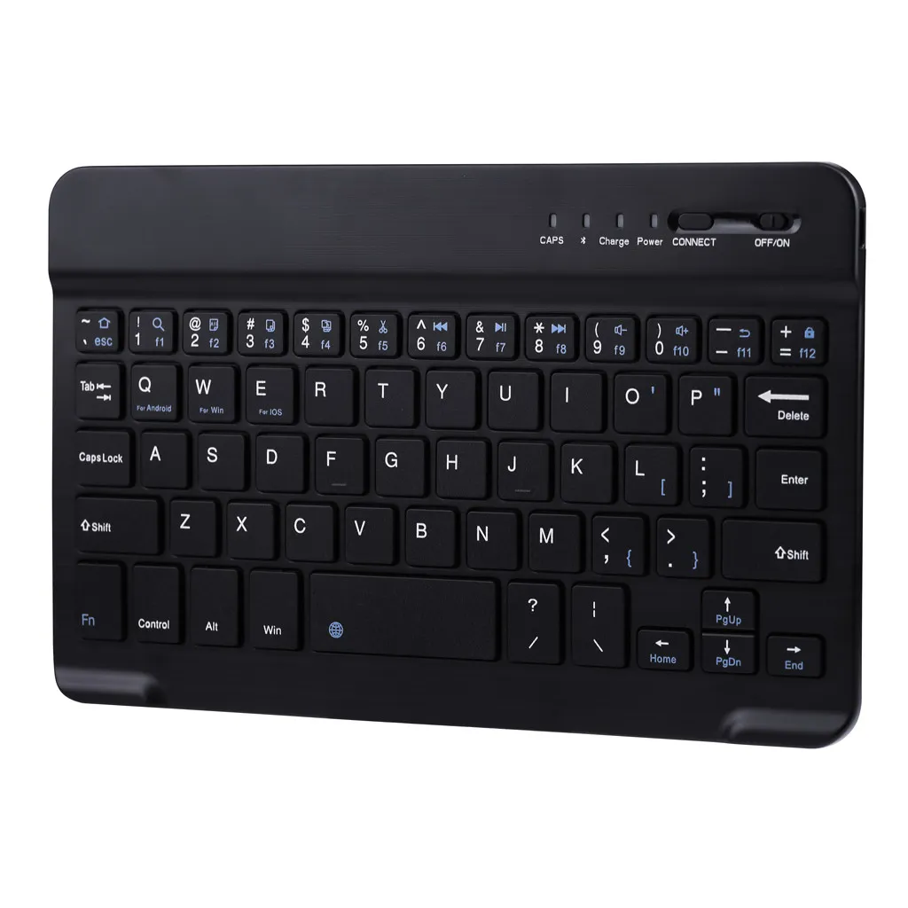 7 9 10 inch Size mini Wireless Keyboard Portable Wireless Bluetooth Keyboard Rechargeable For Mobile Phone Tablet