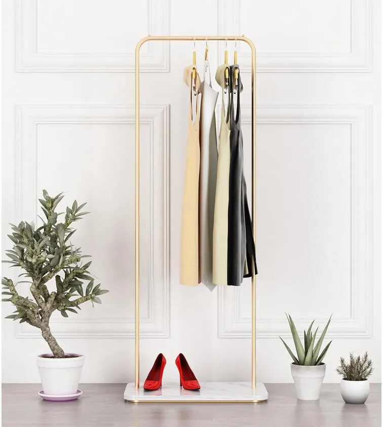 Marble Metal Coat Hanger Bedroom Wardrobe Living Room Simple Modern Coats Hangers Landing Bedside Clothes Rack From Meow householdes 363.19 DHgate.Com