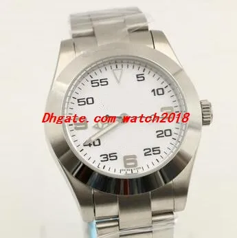 4 스타일의 남성 시계 116900 자동 운동 블랙 흰색 다이얼 스테인리스 스틸 팔찌 사파이어 빛나는 방수 손목 시계