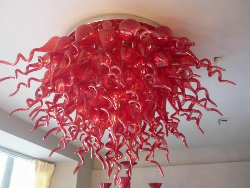 100% usta wysadzone w usta Borokosiło murano szkło Dale Chihuly art.